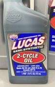 2-gallons and 1-pint of 2-cycle engine oil