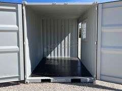 Unused 12' steel storage container