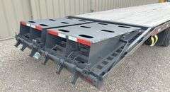2022 Tex Fab 40' flatbed gooseneck trailer
