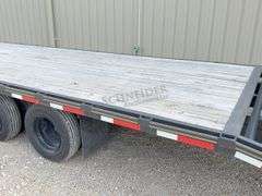 2022 Tex Fab 40' flatbed gooseneck trailer