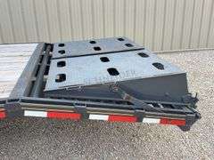 2022 Tex Fab 40' flatbed gooseneck trailer