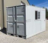 Unused 12' steel storage container