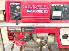 Honda EM5000SX portable generator
