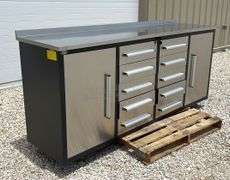 Unused 7' toolbox workbench