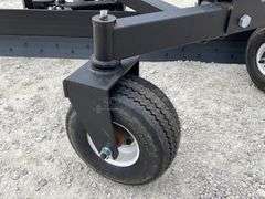 Unused 8' skid steer grader blade