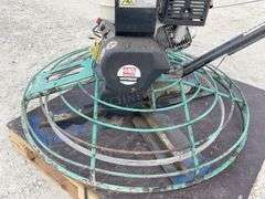 Whiteman MQ 4' concrete power trowel