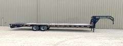 2018 Iron Bull 34' flatbed gooseneck trailer