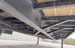 2022 Trailerman 32.5' gooseneck flatbed w/ hydraulic dovetail