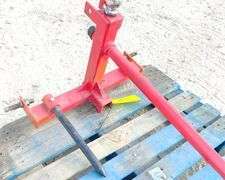 3-pt. bale spear w/ gooseneck & receiver hitch