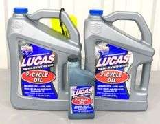 2-gallons and 1-pint of 2-cycle engine oil