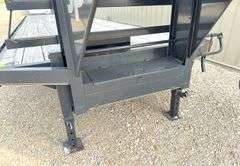 2022 Tex Fab 40' flatbed gooseneck trailer