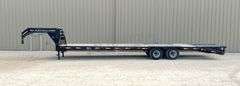 2018 Iron Bull 34' flatbed gooseneck trailer