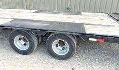 2018 Iron Bull 34' flatbed gooseneck trailer