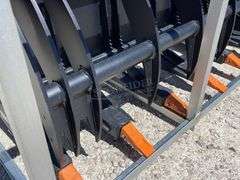Unused 6.5' skid steer brush grapple