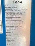 2016 Genie S-65 boom lift