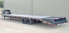 2022 Tex Fab 40' flatbed gooseneck trailer