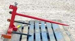3-pt. bale spear w/ gooseneck & receiver hitch