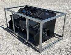 Unused skid steer mixing bucket