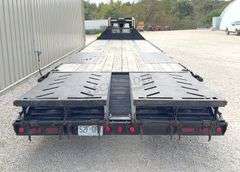 2018 Iron Bull 34' flatbed gooseneck trailer