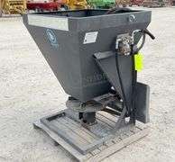 Wolverine skid steer seed spreader