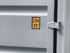 40' storage container w/ 4 side doors