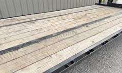 2022 Trailerman 32.5' gooseneck flatbed w/ hydraulic dovetail