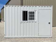 Unused 12' steel storage container