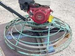 Whiteman MQ 4' concrete power trowel