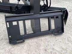 Unused 8' skid steer grader blade