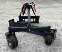 Unused 8' skid steer grader blade