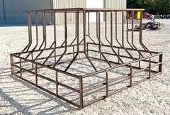 Unused 8.5'x8.5' hay saver bale feeder