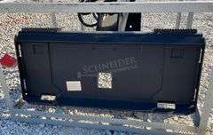 Unused skid steer fixed arm backhoe w/ 14" bucket