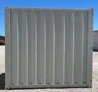 Unused 9' steel storage container
