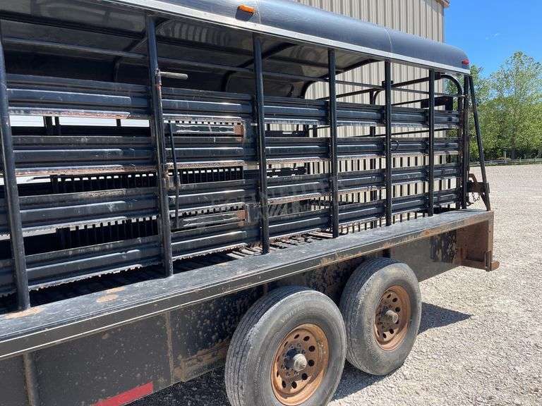 2014 Coose 20' gooseneck stock trailer