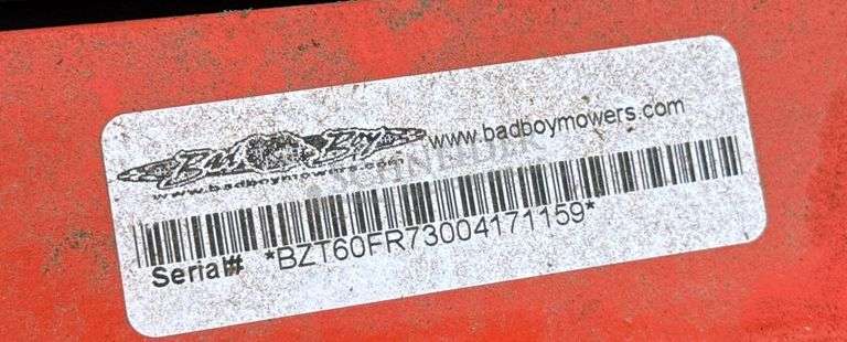 2016 Bad Boy 726ZT Elite zero turn mower