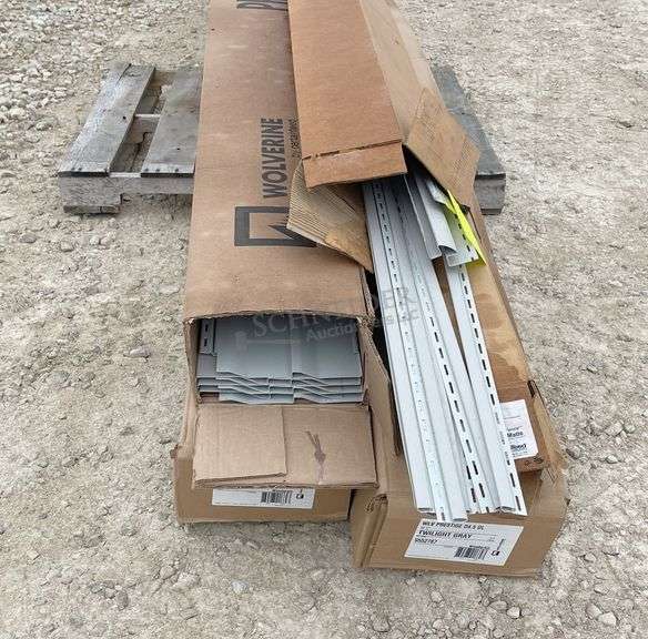 Group of Wolverine Prestige vinyl siding