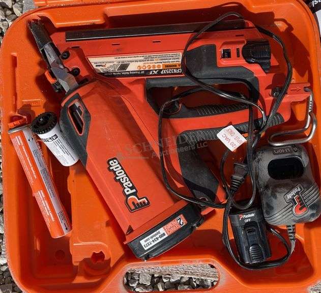 3-Paslode nail guns w/ nails