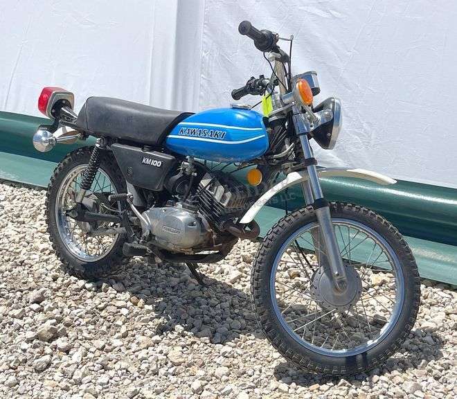 1978 Kawasaki KM100 motorcycle, not running