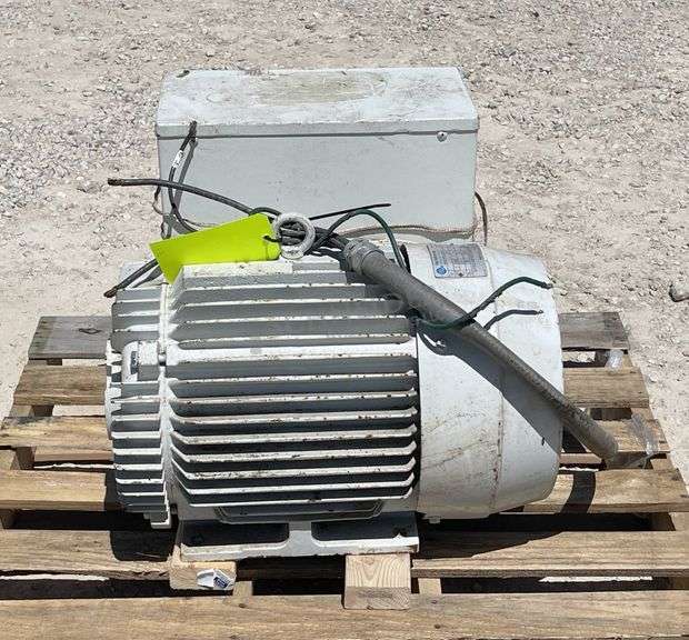 Kay Industries PI-40 15 hp electric motor w/ phase converter