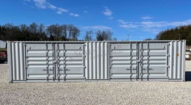 40' storage container w/ 2 side doors