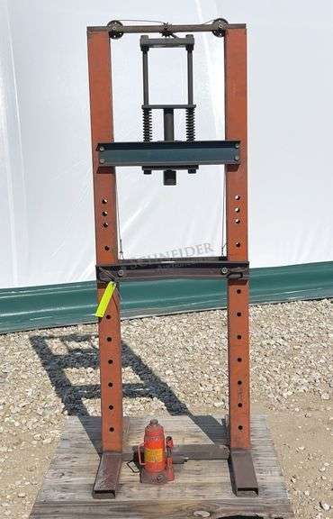 Hydraulic shop press