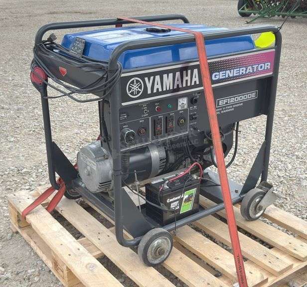 Yamaha EF12000DE portable generator