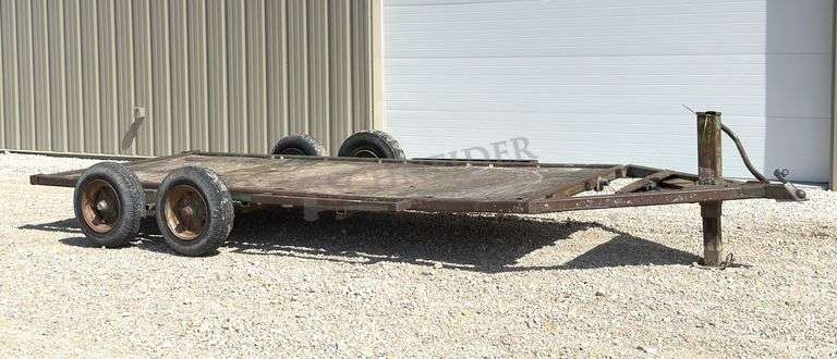 6'x14' homemade farm trailer