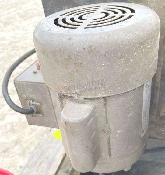 Grinding wheel on stand, 110 volt motor