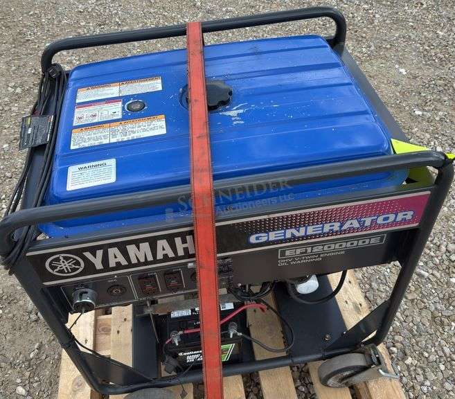 Yamaha EF12000DE portable generator