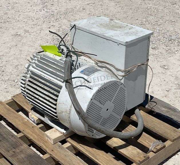 Kay Industries PI-40 15 hp electric motor w/ phase converter