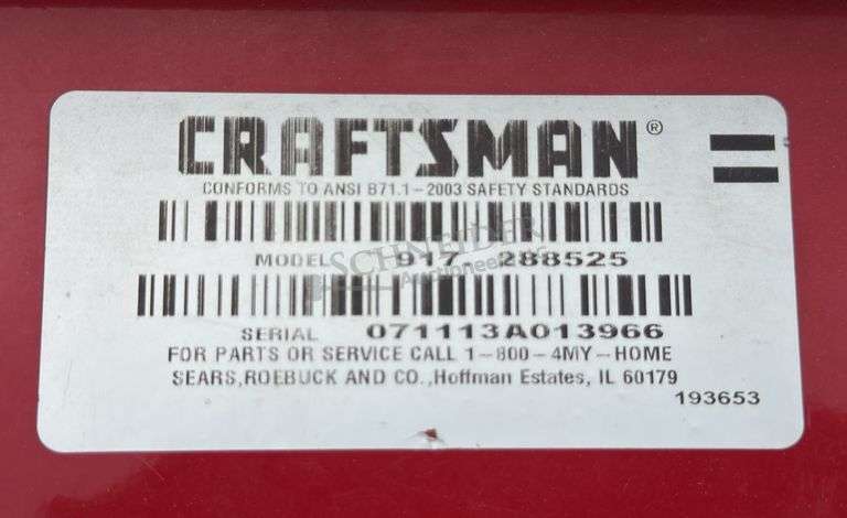 Craftsman YT3000 riding mower