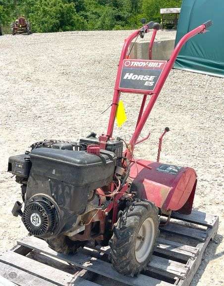 Troy Bilt Horse ES rear tine tiller