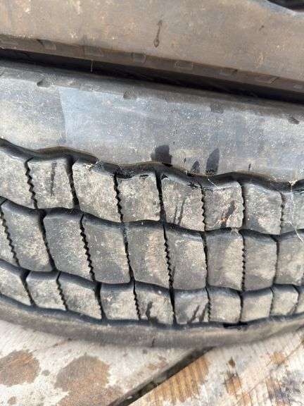 4- 295/75R22.5 tires