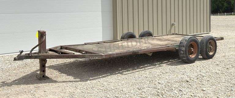 6'x14' homemade farm trailer
